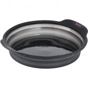 Formă de copt TEFAL Round Cake CrispyBake J4170614, D24cm, Silicon Platinum Ultra Flex, Java Pepper Grey