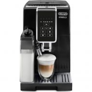 Espressor automat DeLonghi Dinamica ECAM 350.50.B, 1450W, 15bar, 1.8l, Spumare automată, Carafă LatteCrema, Râșniță inox, Boabe și Măcinată, Control aromă, Funcție MY, Negru