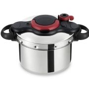 Oală sub presiune TEFAL ClipsoMinut Easy Express Jars Edition 9L P4624967, V9L, D cuvă 24cm (bază 18cm), Indicator presiune, 5 sisteme de siguranță, Corp și coș din inox, Pentru toate suprafețele de gătit