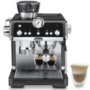 (EOL) Espressor manual De'Longhi La Specialista Prestigio EC9355.BM - 0132126041, 1450W, 19 bari, 2l, Râșniță inox, Boabe și Măcinată, Black Metal