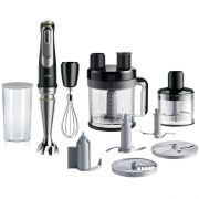 Blender de mână BRAUN MultiQuick 9 MQ9195XLI - 0X22111380, 1000~1200W (variabilă și Pulse), Lame ActiveBlade, Active PowerDrive, iMode, Advanced SmartSpeed, SplashControl, Cube Cutter 9mm, C1.2m, Premium Black