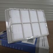 Filtru igienic HEPA de înaltă performanță BOSCH BBZ8SF1 - 00578733, Recomandat persoanelor care suferă de alergii, Lavabil, Previne eliberarea de particule mici, bacterii sau alergeni în aerul evacuat