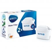 Set de 2 filtre BRITA MAXTRA BR1025355, 1 cartuș 4 săptămâni sau aprox 150l, Tehnologie MicroFlow, Reduce cantitatea de clor, plumb și cupru, Previne depunerile de calcar, Fără BPA, 100% reciclabil