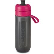 Sticlă filtrantă BRITA Fill&Go Active BR1020337, V600ml, Include 1 disc MicroDisc, 1 disc 4 săptămâni sau aprox 150l, Fără BPA, DW safe (până la 50°C), Pink and Grey