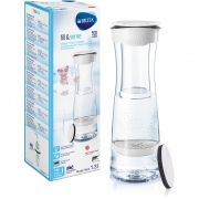 Carafă filtrantă BRITA Fill&Serve BR1020115, V1.30l, Include 1 disc MicroDisc, 1 disc 4 săptămâni sau aprox 150l, Fără BPA, DW safe (până la 50°C), Alb