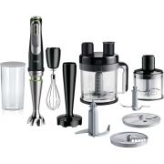 Blender de mână BRAUN MultiQuick 9 MQ9187XLI - 0X22111376, 1000~1200W (variabilă și Pulse), Lame ActiveBlade, Active PowerDrive, iMode, Advanced SmartSpeed, SplashControl, EasyClick Plus, Premium Black