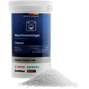 Tub BOSCH 00311925, Conține 200g de praf curățitor pentru mașinile de spălat rufe, Înlătură mirosurile chiar și detergent din cuvă sau țevi, 1 tub 1 aplicare, Recomandat o dată la 3 luni