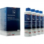 Set BOSCH 00312362, 4 tuburi a câte 250ml de lichid pentru mașinile de spălat vase, Înlătură mirosurile, grăsimea și calcarul din interior, 1 tub 1 aplicare, Recomandat la 1~2 luni