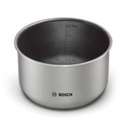 Vas de aluminiu teflonat BOSCH 11032124, Volum 5 litri (uz 4 litri), 670g, Pentru MUC2, DW Safe