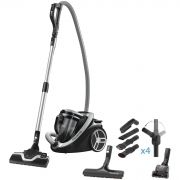 Aspirator fără sac ROWENTA Silence Force Cyclonic 5***** RO7689EA, Motor EffiTech, Perie EasyBrush, 550W, Tehnologie mono-ciclonică