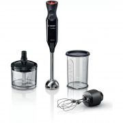 Blender de mână BOSCH ErgoMixx MS6CB6157, 1000W, Piano Black