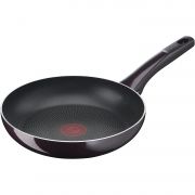 Tigaie TEFAL Resist Intense D5220283, D20cm, Lie de Vin Red