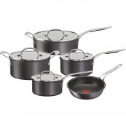 Set din 9 piese Tefal Jamie Oliver Cook's Classics H9125S44, Aluminiu anodizat dur