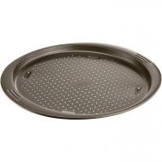 Tavă pizza perforată TEFAL J1629044, D34cm, Oțel carbon