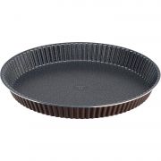 Formă de copt rotundă Tefal Perfect Bake J5548302, D28cm, Acoperire antiaderentă, Material: Aluminiu, Culoare: Maro