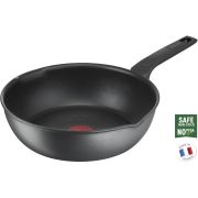 Tigaie Tefal Chef's Delight G2967743, 26cm, Înveliș Titanium-Pro, Sistem TermoSpot, Compabilitate : Inducție - Gaz - Electric - Ceramic - Halogen, Culoare:  Negru