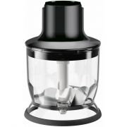 Tocător BRAUN MultiQuick MQS200BK, Capacitate 350ml, Sistem EasyClick Plus, Fără BPA, DW Safe (fără capac), Negru