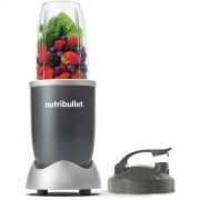 Blender nutribullet Original 600 NB614DG - 0C22300067, 600W, Lamă de extracție, Cană înaltă 700ml, Amestecare uniformă, Design simplu și compact, Ușor de curățat, Fără BPA, Cablu 100cm, 2.86kg, Dark Grey