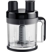 Procesor de alimente BRAUN MultiQuick XL MQ70XLBK, Capacitate 3.2l (uz 2l), Sistem EasyClick Plus, Taie, Feliază (subțire, gros), Mărunțește (fin, grosier), Julienne, Cartofi prăjiți, Frământă, Negru