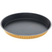 Formă de copt TEFAL ChefClub Fluted Tart J5628402, D30cm, Fizzy Yellow