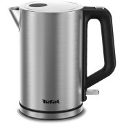 Fierbător TEFAL Bouilloire KI513D10, 1.7l, 2200W, Filtru anticalcar detașabil, Temperatură ajustabilă, Inox