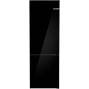 Combină frigorifică independentă BOSCH Seria 6 KGN49LBCF, 203x70cm, Total No Frost, Neagră