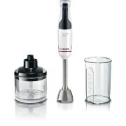 Blender de mână BOSCH Serie 4 ErgoMaster MSM4W220, 600W, Alb, Black Grey