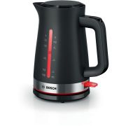 Fierbător de apă BOSCH MyMoment TWK4M223, 2400W, 1.7l, Negru