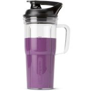 Cupă cu mâner cu capac To-Go nutribullet Ultra ANBHCTR24DL - AS00006905, 700ml, Din Tritan