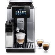 Espressor automat DeLonghi PrimaDonna Soul ECAM610.75.MB - 0132217055, 1450W, 19 bari, 2.2l, Spumare automată, Carafă termală LatteCrema, Râșniță inox, Boabe și Măcinată, Coffee Link App, Metal Black