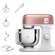 Robot de bucătărie planetar KENWOOD kMix Special Edition KMX760API - 0W20011487, 1000W (6 trepte și Turbo), Vas inox 5l, Corp aluminiu turnat, Set patiserie (tel 16 brațe, cârlig, paletă K), Apricot Pink