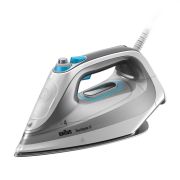 Fier de călcat BRAUN TexStyle 9 SI9270WH - 0127404104, 3000W, Continuu 50g/min, Jet 225g/min, Rezervor 330ml, Talpă curbată EloxalPlus, FreeGlide 3D, Tehnologie iCare, Oprire automată, Cablu 2.5m, 1.5kg, Alb/Gri